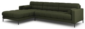 Зелен ъглов диван (ляв ъгъл) Bali – Cosmopolitan Design