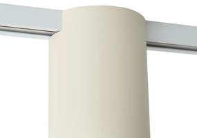 Модерен бежов прожектор за 1-фазна релсова система - Iconic Rondoo Up