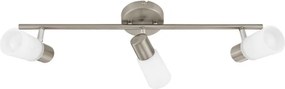 Eglo 55023 - LED точково осветително тяло 3xE14/4W/230V матов хром