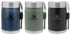 Зелен термос за храна от неръждаема стомана 400 ml Legendary Classic Hammer Tone Green – Stanley