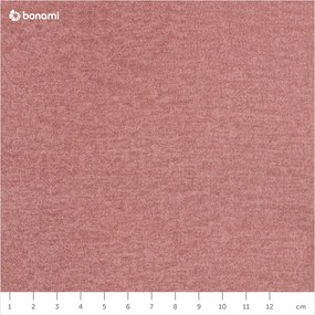 Розов кадифен разтегателен диван Luca - Milo Casa