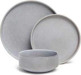 Керамичен сив комплект от 18 части Bonami selection Malia - Bonami Selection