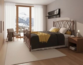 Легло Ermis-120 x 200-Kafe Sfurilato