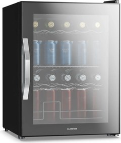 Klarstein Beersafe хладилник за напитки с огледална стъклена врата | 64 x 48 см | LED вътрешно осветление
