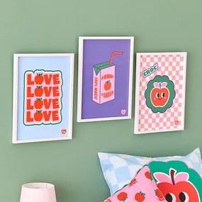 Детска декорация за стена atmosphera Chachapop, 31.5×41.5 cm, Асорти