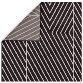 Черно-бял килим 80x150 cm Muse - Asiatic Carpets