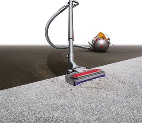 Прахосмукачка без торба Dyson Cinetic Big Ball Multi Floor 2 230278-01, 700W, 170AW, 0.8 л, Radial Root Cyclone, Автоматично изправяне при преобръщане, Никел/жълт