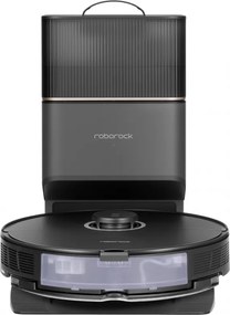 Прахосмукачка робот Roborock S8 Plus Schwarz S8P52-00, 69W, 5200 mAh, 6000Pa, Моп, LiDAR картографиране, 750 мл, 4 сензора, Автономност до 180 мин, Черен