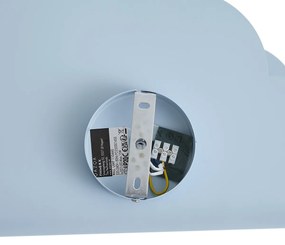 Детска стенна лампа син облак със слънце - Cloudy