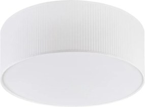 Таванно осветително тяло SIRJA PLISADO 2xE27/15W/230V Ø 35 см бяло