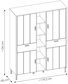 Витрина Sage Dab Plus