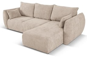 Бежов ъглов диван (десен ъгъл) Matera - Cosmopolitan Design