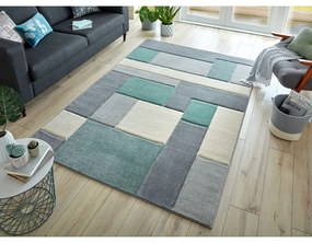 Зелено-сив килим , 120 x 170 cm Cosmos - Flair Rugs