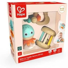 Бебешки сензорен комплект, Hape, 3 части