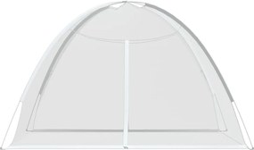Мрежа срещу комари Монголия с врати 220 mesh бял 200x180x135 см