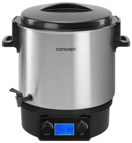 Concept ZH0040 - Уред за консервиране 27 l 2000W/230V неръждаем/черен