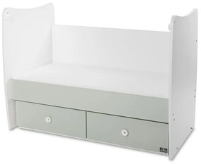 LORELLI Classic Легло 60/120см. MATRIX БЯЛО/ MILKY GREEN