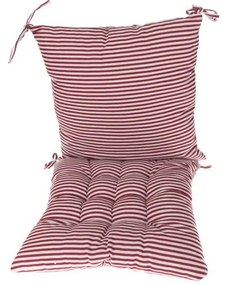 Възглавница за седалка и облегалка в комплект от 2 бр. 40x40 cm – Dakls