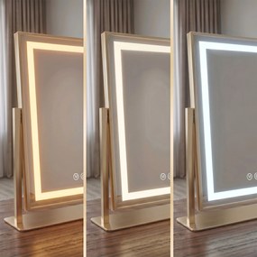 Огледало LED LUMI L.Gold 30x40cm