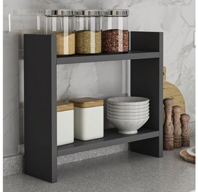 Полица KOREN антрацит