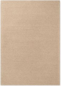 Ръчно изработен вълнен килим в естествен цвят 200x290 cm Puristic Knots – Elle Decoration