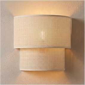 Brilagi - LED стенна лампа BOHO ECO 1xE27/10W/230V кремава