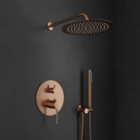 Душ система за вграждане Rea Foss Clif Brush Copper + BOX