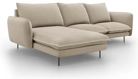 Бежов ъглов диван , ляв ъгъл Vienna - Cosmopolitan Design