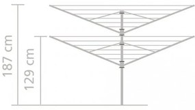Градинска сушилня за дрехи Lift-O-Matic 40m – Brabantia