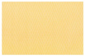 Жълта подложка с шеврон, 45 x 30 cm - Tiseco Home Studio