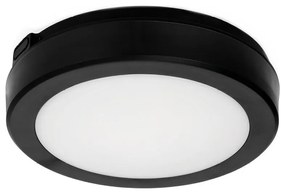 LED Плафон за баня със сензор NAIROS LED/12W/230V IP65 черен + д.у.