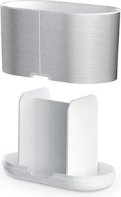 Стойка за четки за зъби от неръждаема стомана в сребрист цвят Duo Steel – Joseph Joseph