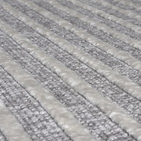 Сив килим от шенил подходящ за пране 160x240 cm Elton – Flair Rugs