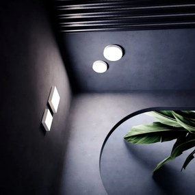 Бяла лампа за таван , ø 13,5 cm Rond - SULION