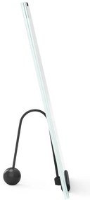 Черна стъклена стояща рамка 26x30,5 cm Flute – Umbra