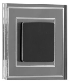 LDST KE-01-SC-BZ8 - LED стълбищна лампа KELLY 8xLED/1,2W/230V матов черна