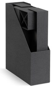 Картонени органайзери в комплект от 4 бр. Hugo Canvas Paper Laminate – Bigso