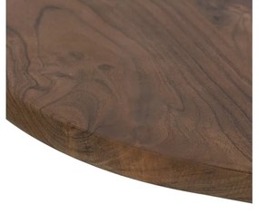 Кръгла трапезна маса с акациев плот в естествен цвят ø 140 cm Biboca – Light &amp; Living