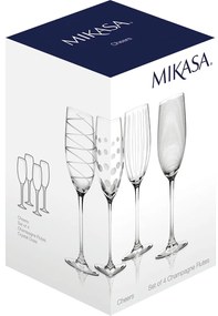Чаши за пенливо вино в комплект от 4 чаши 250 ml Cheers - Mikasa