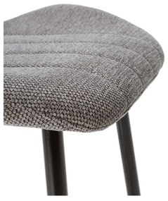 Сиви бар столове в комплект 2 бр. (височина на седалката 65 cm) Muli – Marckeric