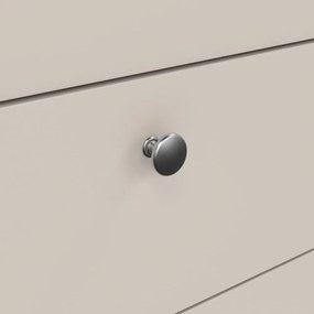 Сиво-бежов скрин 82x99x38 cm Madrid – Tvilum