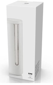 Бяла метална поставка за тоалетна хартия Ume – Zone