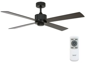 Lucci air 213170 - LED Вентилатор за таван NEWPORT черен + дистанционно управление