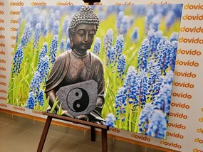 Картина на платно – Ин и Ян Буда