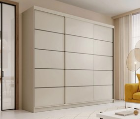 Гардероб Velvora 250 с плъзгащи врати-Кашмир