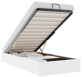 3310785 vidaXL Османска рамка за легло без матрак, 100x200 см, изкуствена кожа