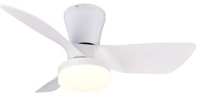 Бяло LED осветително тяло за таван Randers – Trio