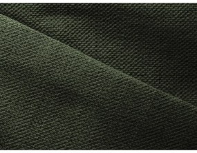 Зелен разтегателен ъглов диван с място за съхранение (ляв ъгъл) Luana – Makamii