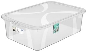 Пластмасова кутия за съхранение с капак 29 л Lona - Rotho