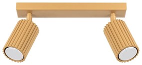 Прожектор в златист цвят 6,5x30 cm Gleam – Sollux